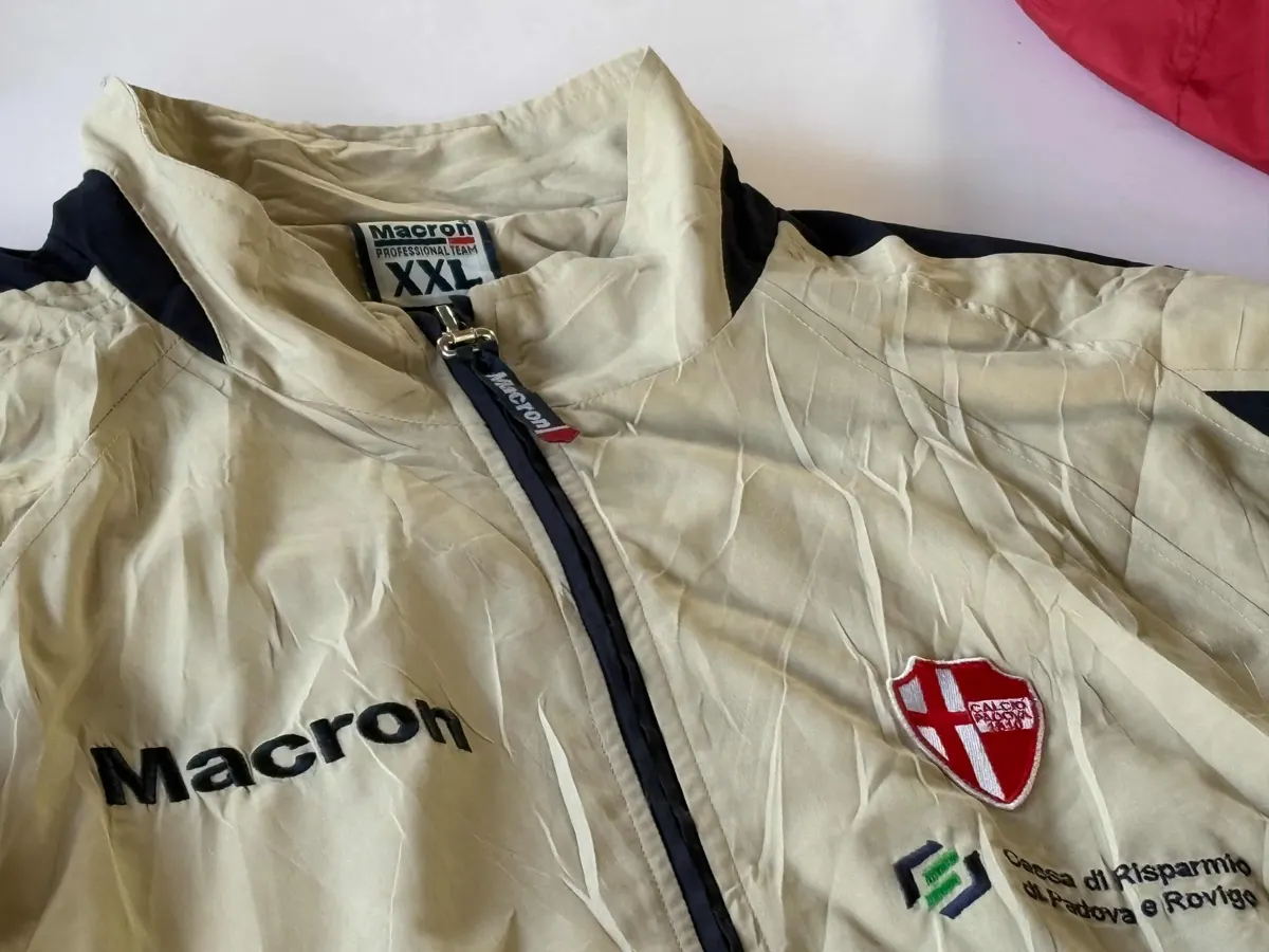 Close-up of the team crest